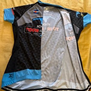 ShaverSport Cycling Jersey, Women’s Size XL, Sports Cut